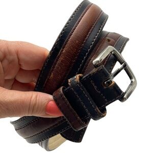 PIERRE Cardin Paris Men’s Size 38 Two Tone Belt